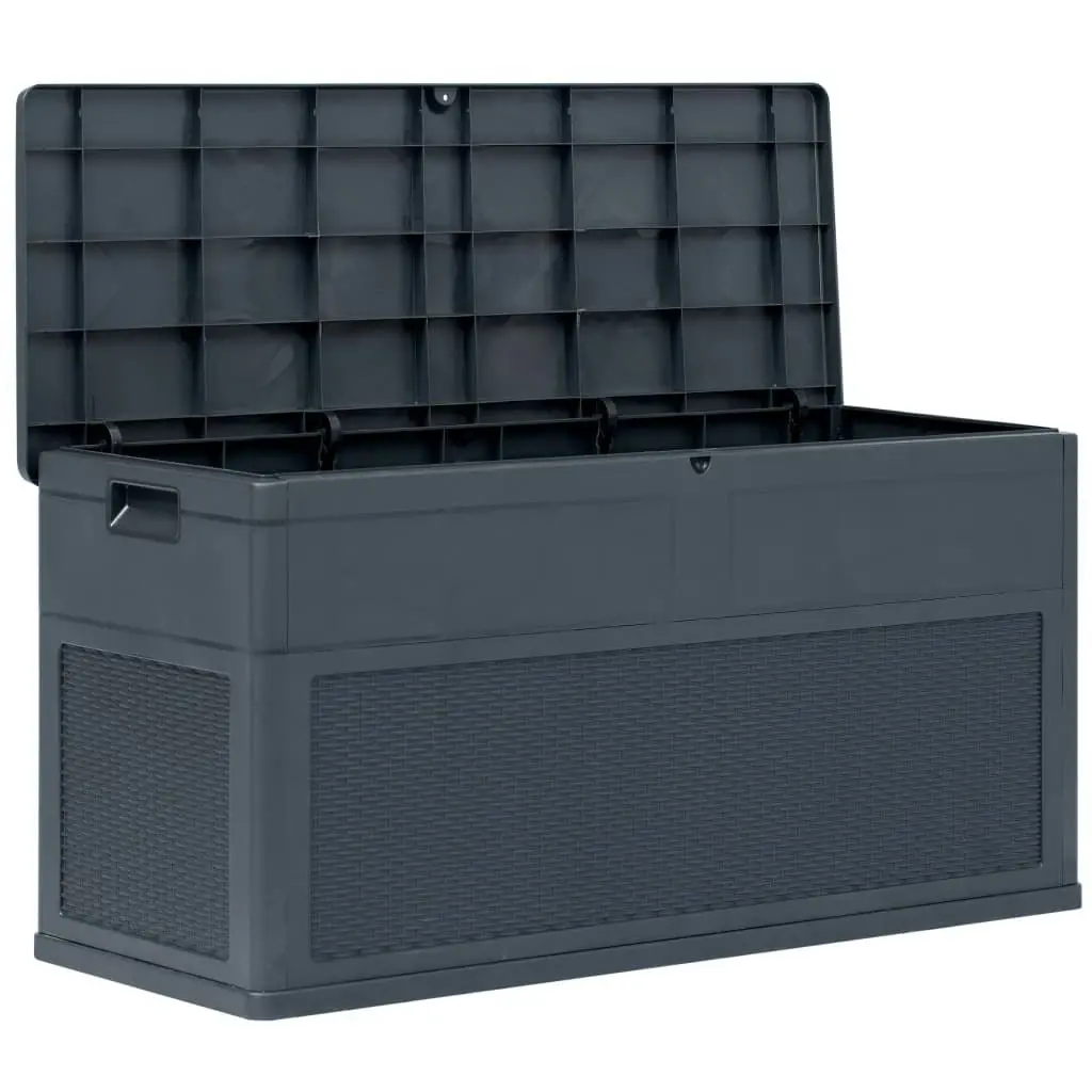 Garden Storage Box 320 L Anthracite 45690