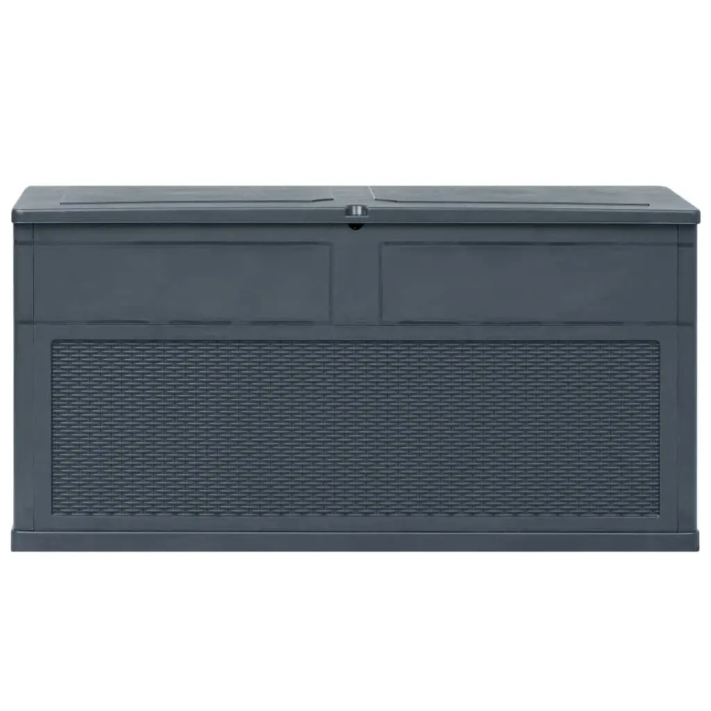 Garden Storage Box 320 L Anthracite 45690