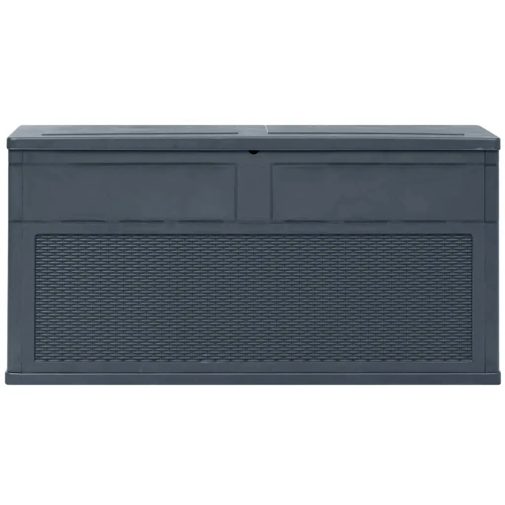 Garden Storage Box 320 L Anthracite 45690