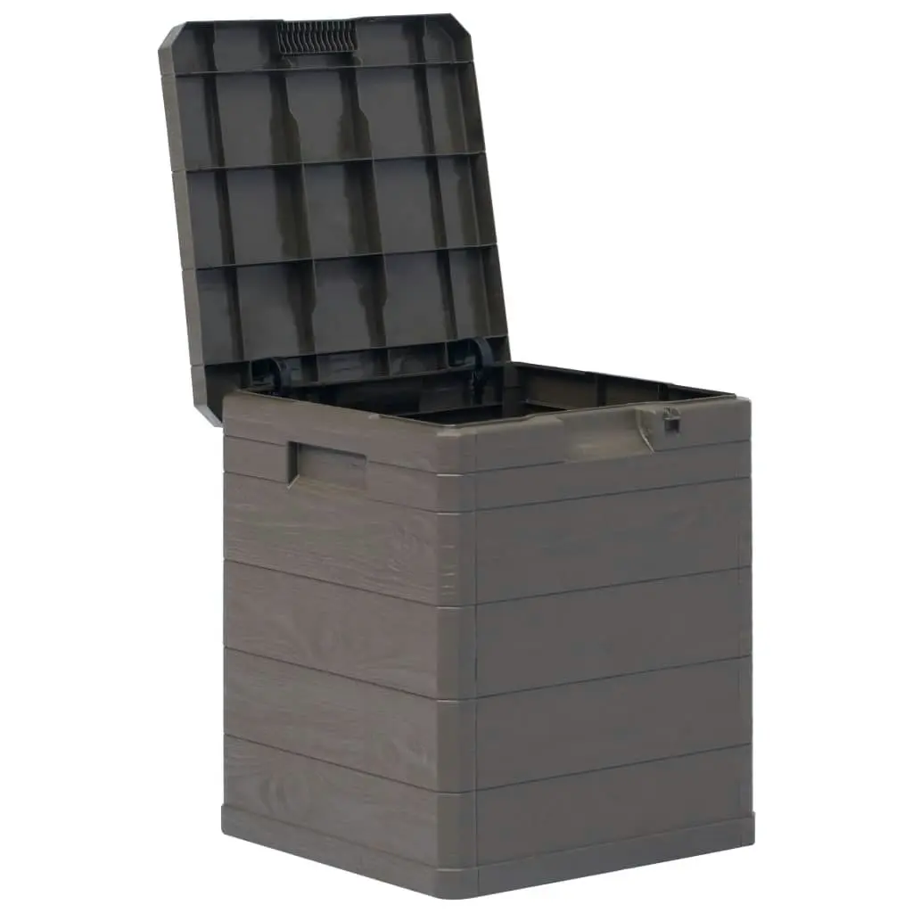 Garden Storage Box 90 L Brown 45685