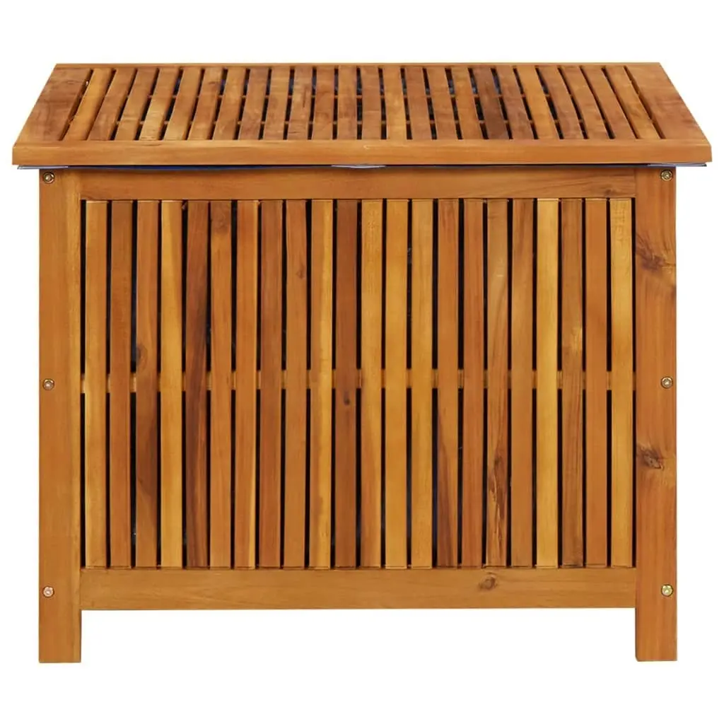 Garden Storage Box 75x75x58 cm Solid Wood Acacia 316498