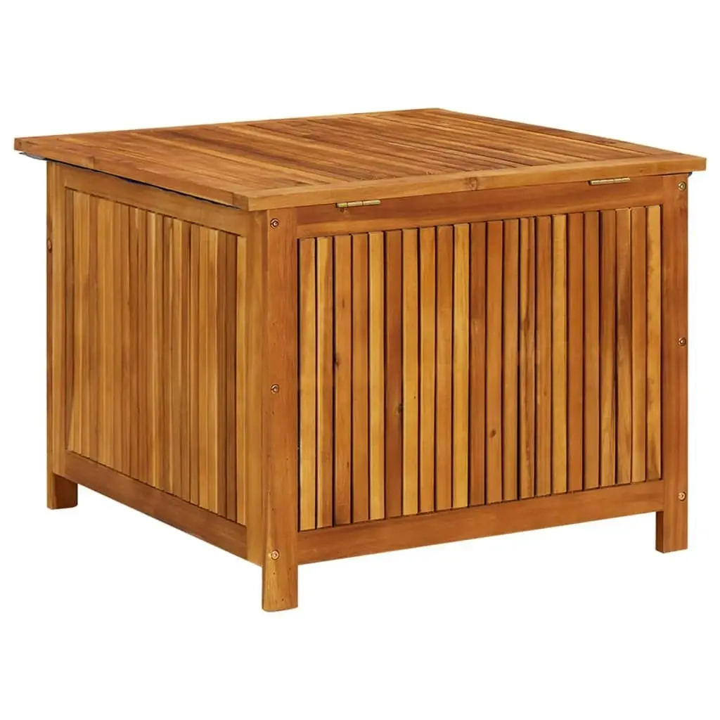 Garden Storage Box 75x75x58 cm Solid Wood Acacia 316498