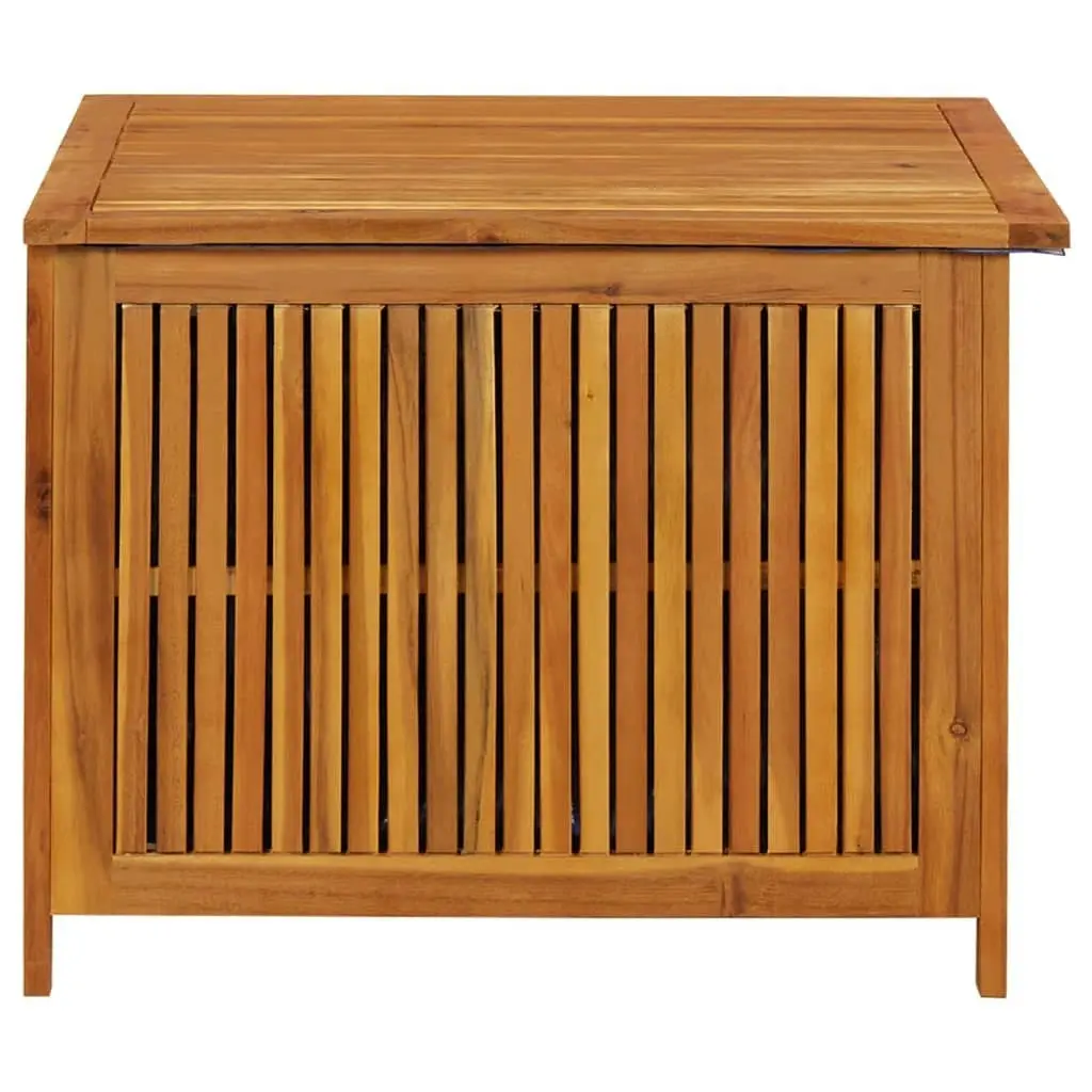 Garden Storage Box 75x75x58 cm Solid Wood Acacia 316498