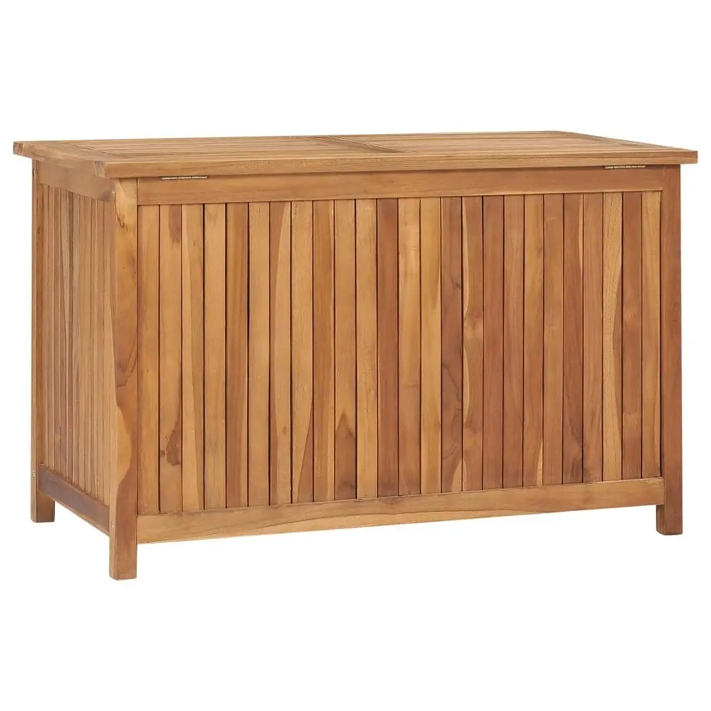 Garden Storage Box 90x50x58 cm Solid Teak Wood 315380