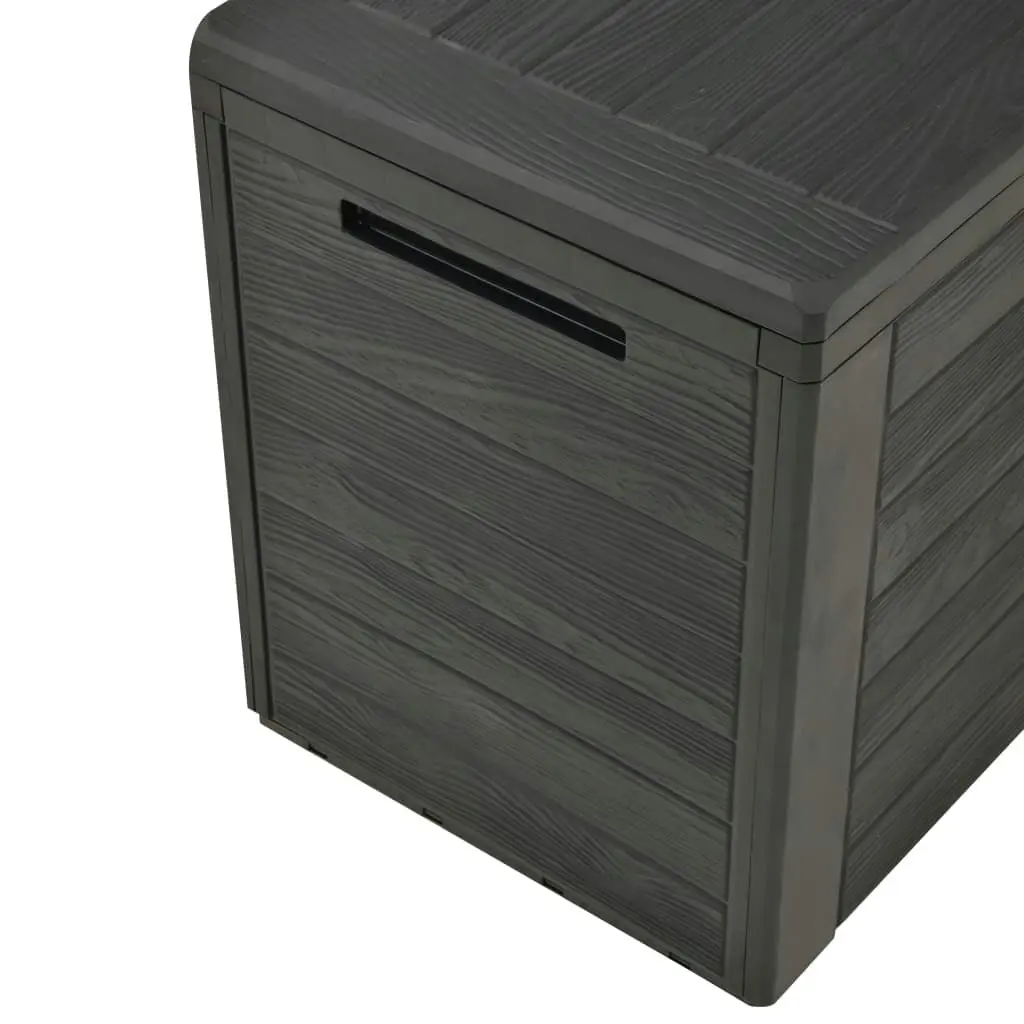 Garden Storage Box Anthracite 78x44x55 cm 49444