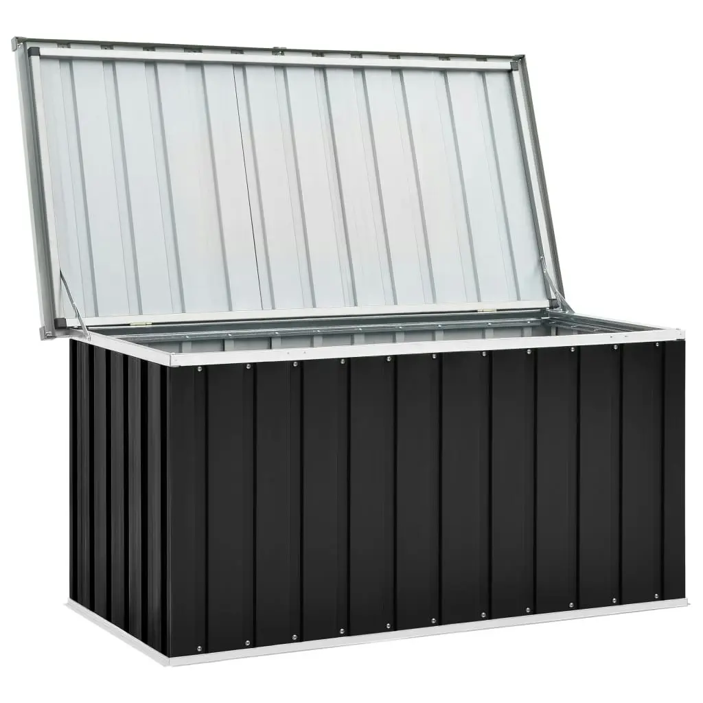 Garden Storage Box Anthracite 129x67x65 cm 46263