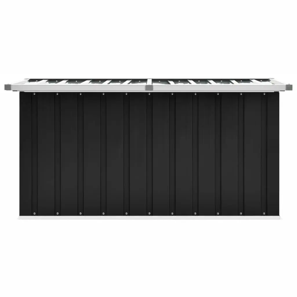 Garden Storage Box Anthracite 129x67x65 cm 46263