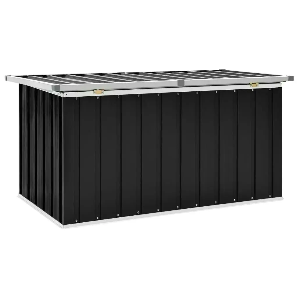 Garden Storage Box Anthracite 129x67x65 cm 46263