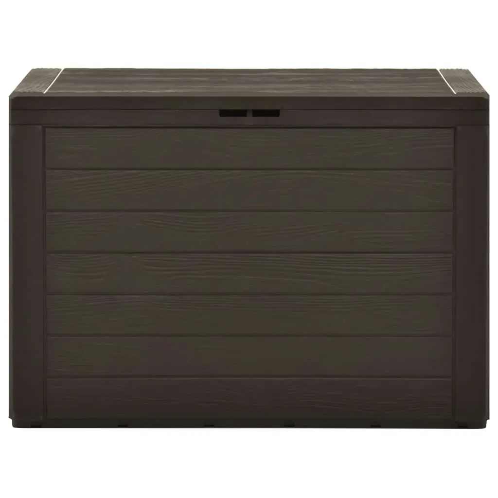 Garden Storage Box Brown 78x44x55 cm 49442