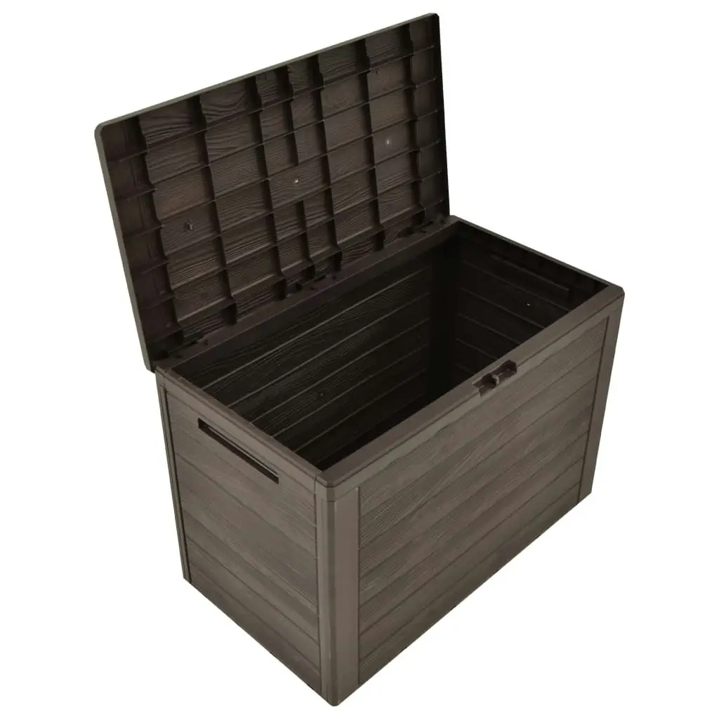 Garden Storage Box Brown 78x44x55 cm 49442