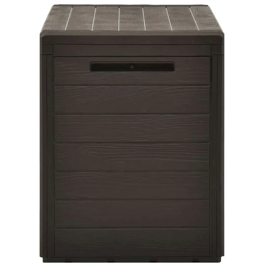 Garden Storage Box Brown 78x44x55 cm 49442