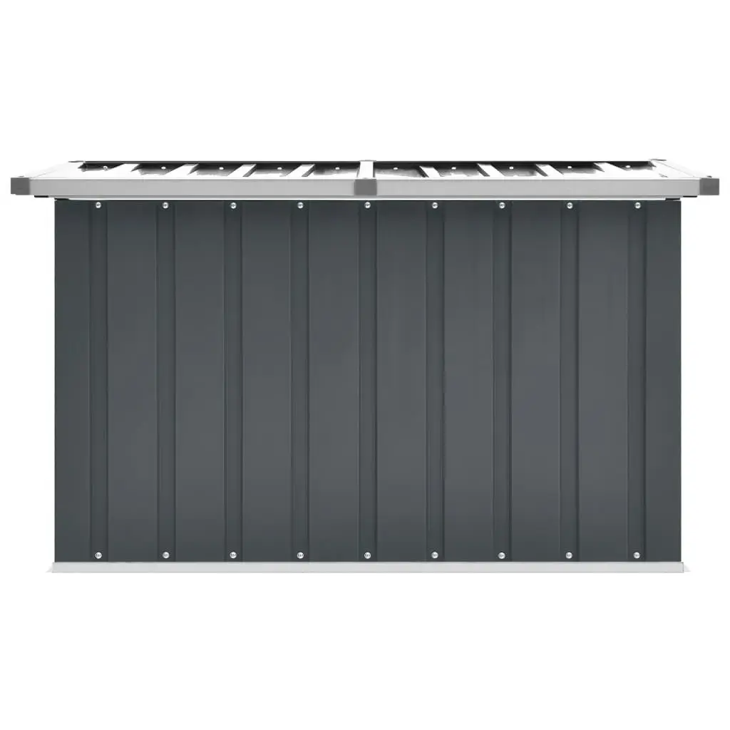 Garden Storage Box Grey 109x67x65 cm 46258