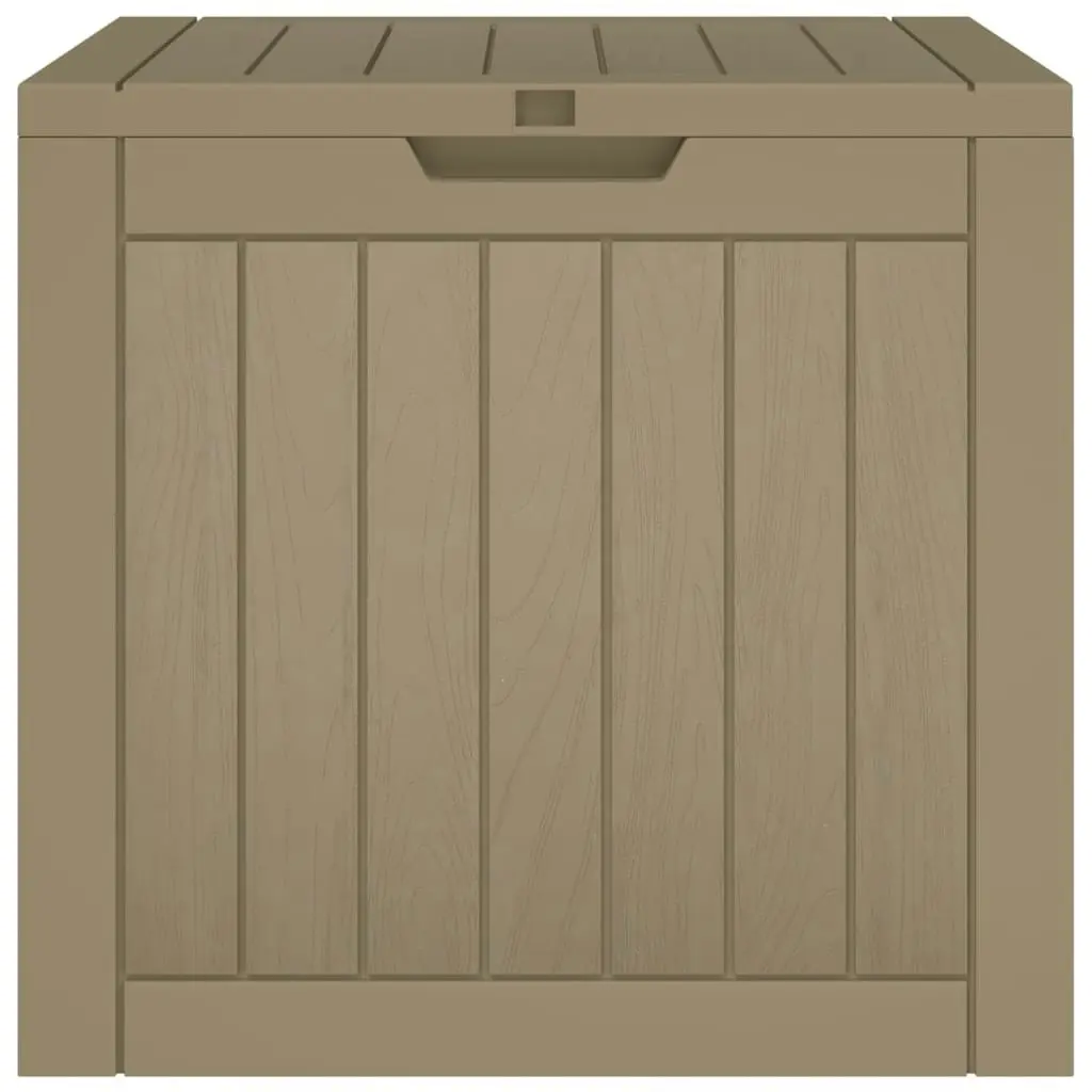 Garden Storage Box Grey 55.5x43x53 cm Polypropylene 364163