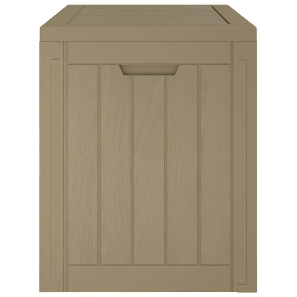 Garden Storage Box Grey 55.5x43x53 cm Polypropylene 364163