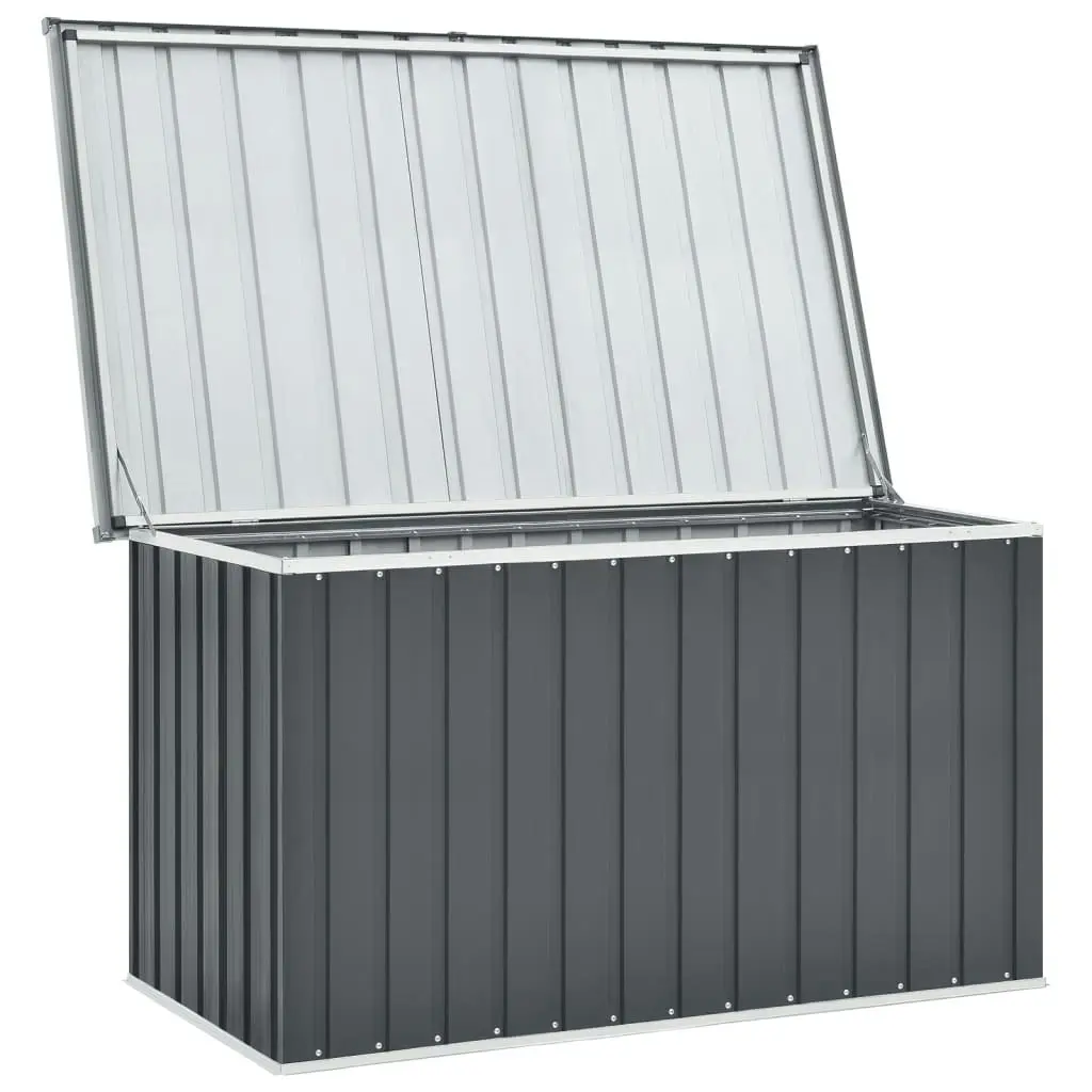 Garden Storage Box Grey 149x99x93 cm 46266