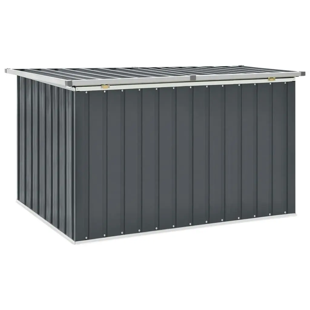 Garden Storage Box Grey 149x99x93 cm 46266