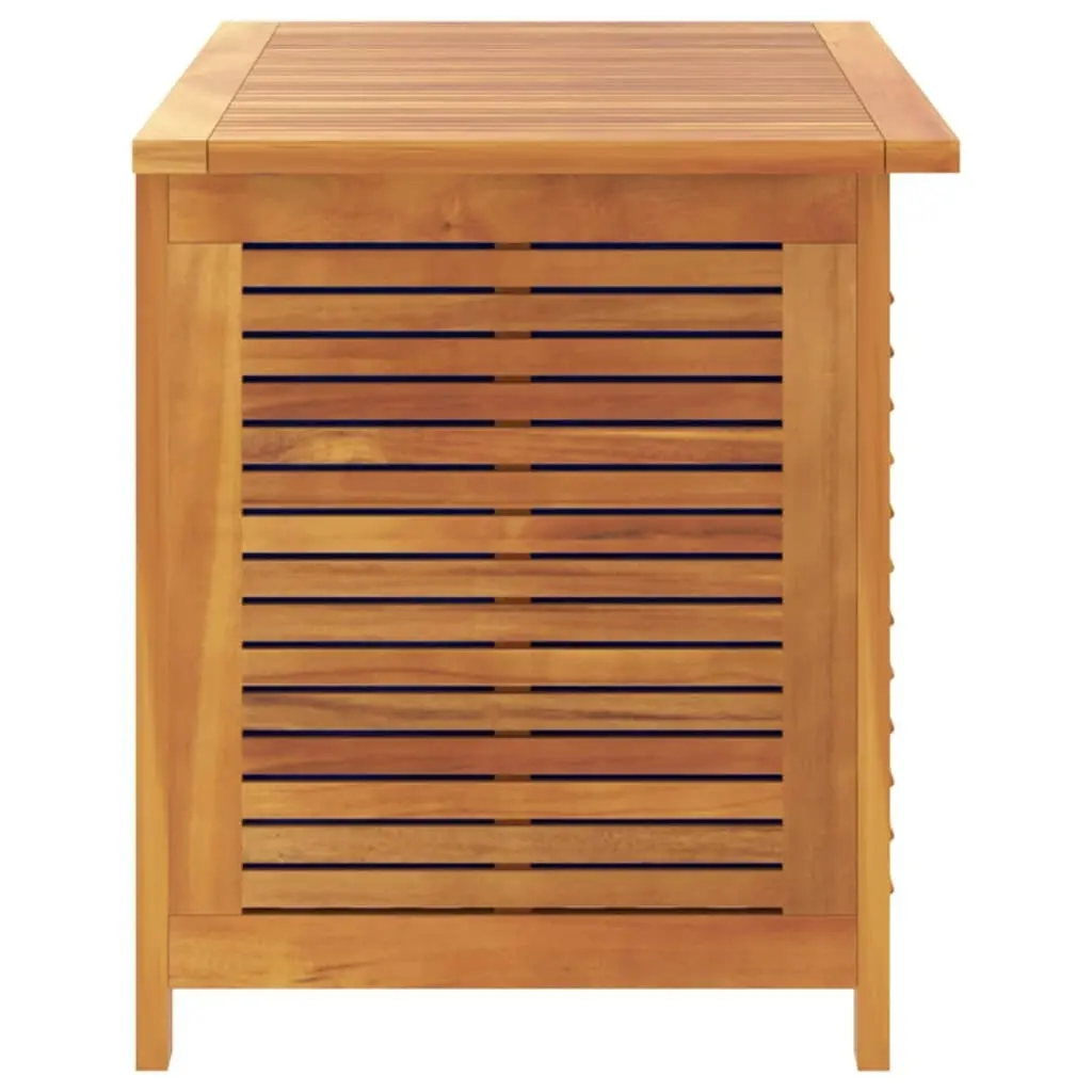 Garden Storage Box with Louver 90x50x56 cm Solid Wood Acacia 365840