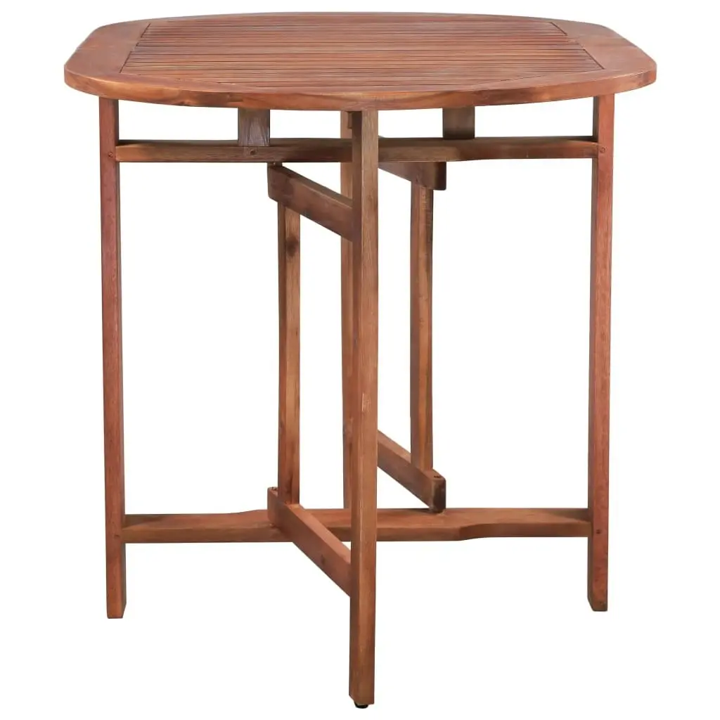 Garden Table 120x70x74 cm Solid Acacia Wood 44019