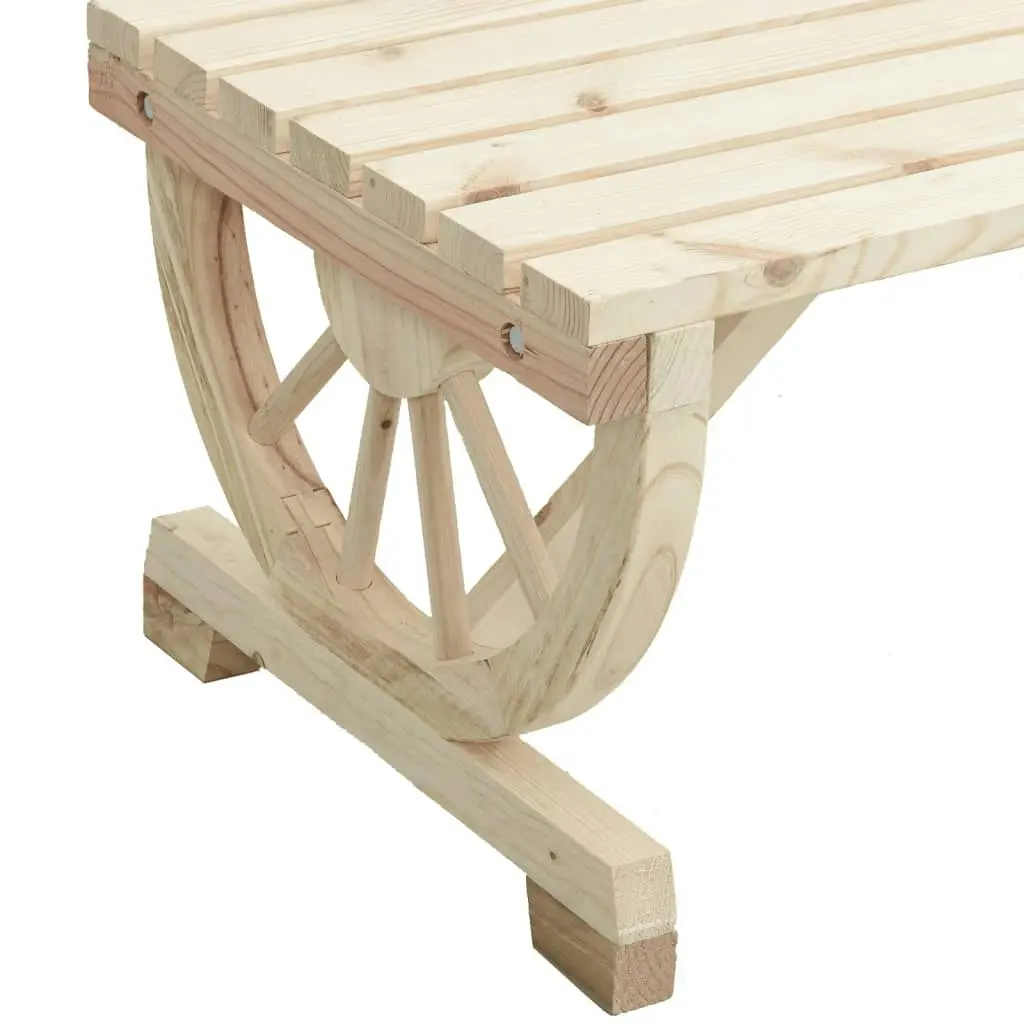 Garden Table 115x55x65 cm Solid Wood Fir 365113