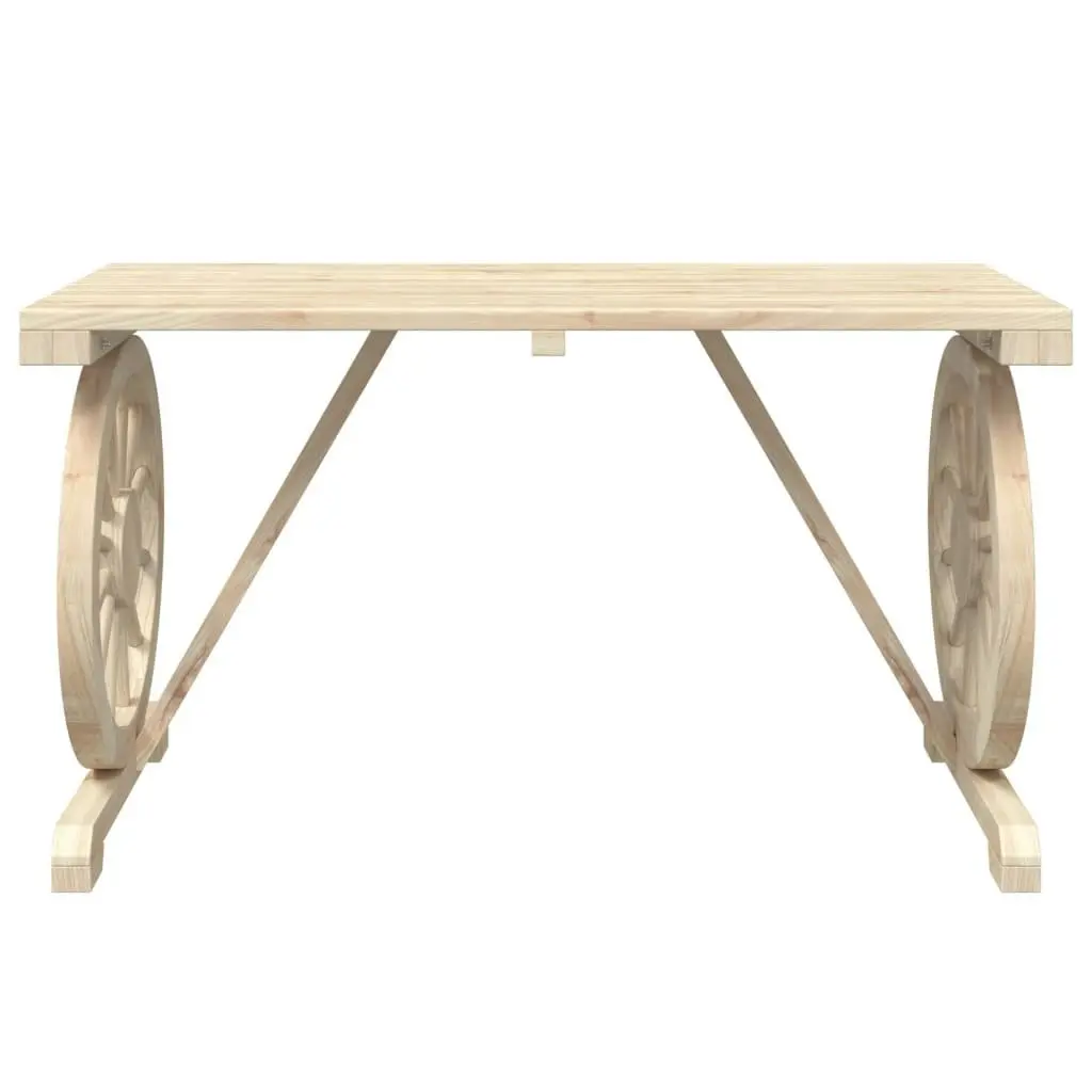 Garden Table 115x55x65 cm Solid Wood Fir 365113