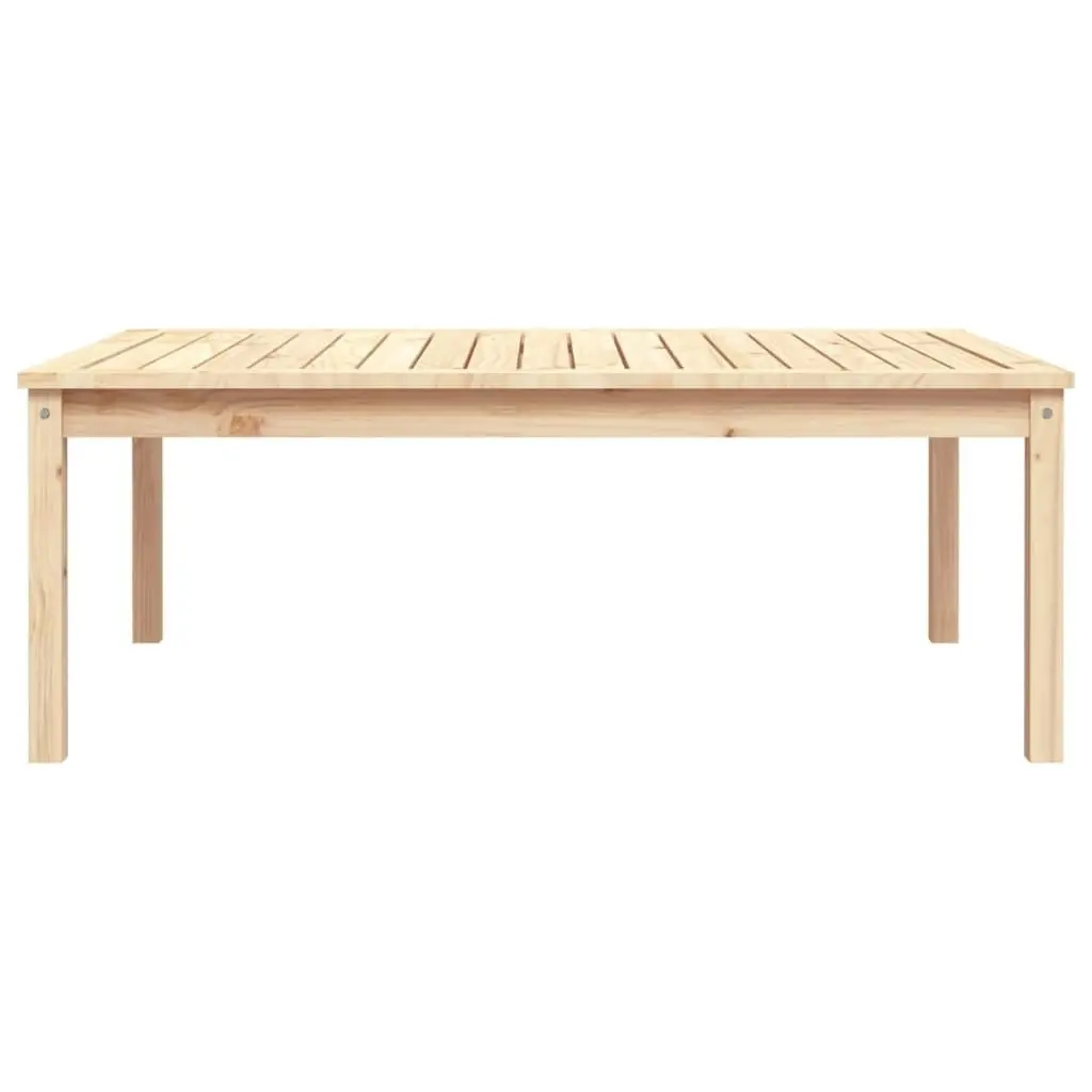 Garden Table 121x82.5x45 cm Solid Wood Pine 824127