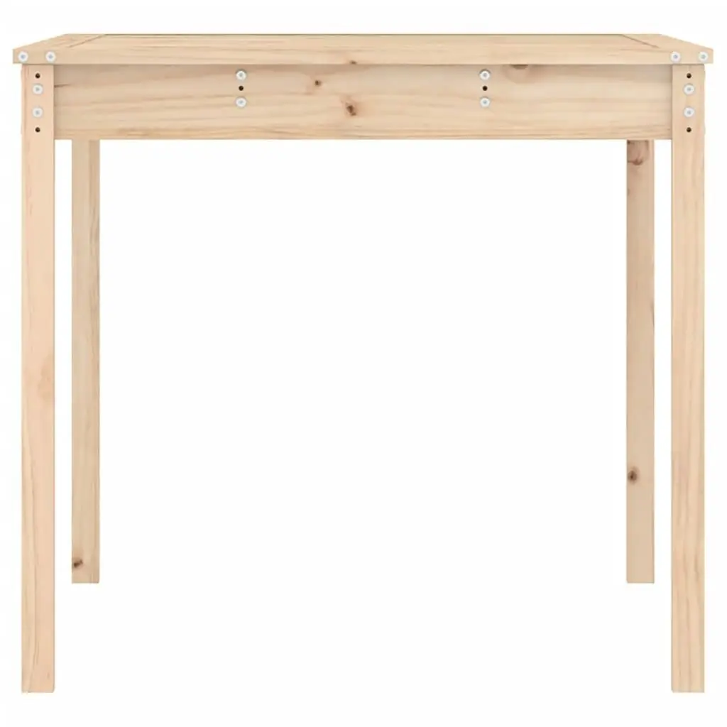 Garden Table 121x82.5x76 cm Solid Wood Pine 823969