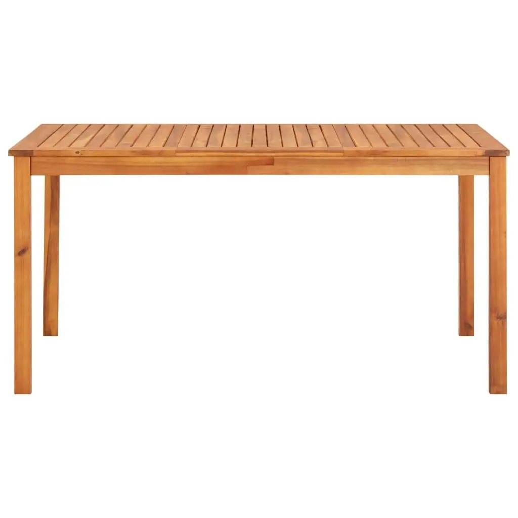 Garden Table 150x90x74 cm Solid Acacia Wood 45962