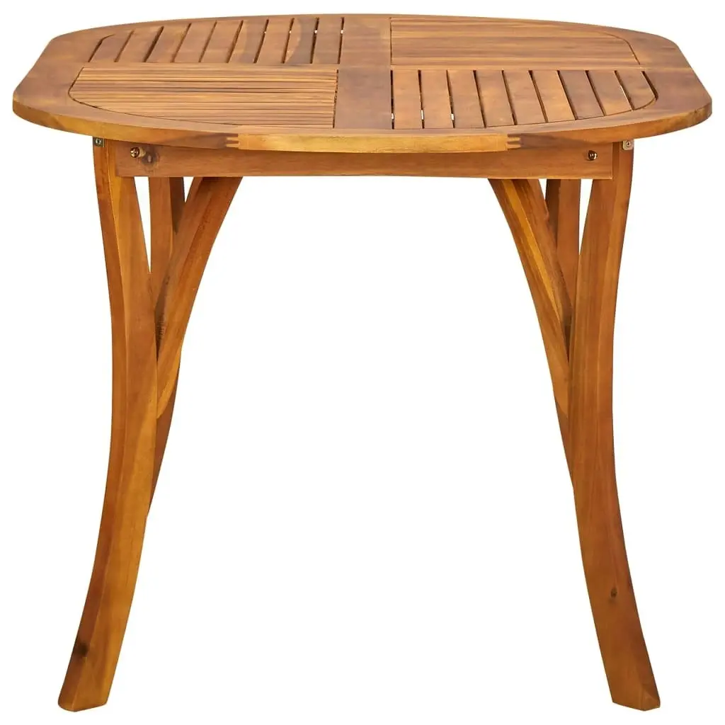 Garden Table 150x90x75 cm Solid Acacia Wood 310623