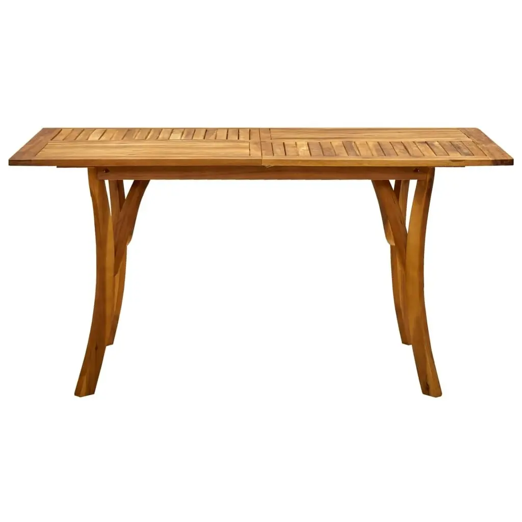 Garden Table 150x90x75 cm Solid Acacia Wood 310625