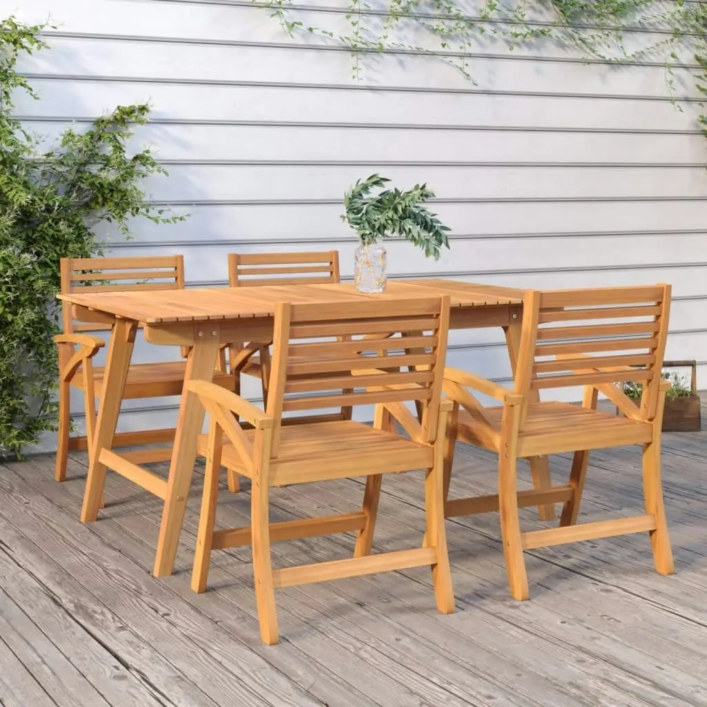 Garden Table 150x90x75 cm Solid Wood Acacia 363310