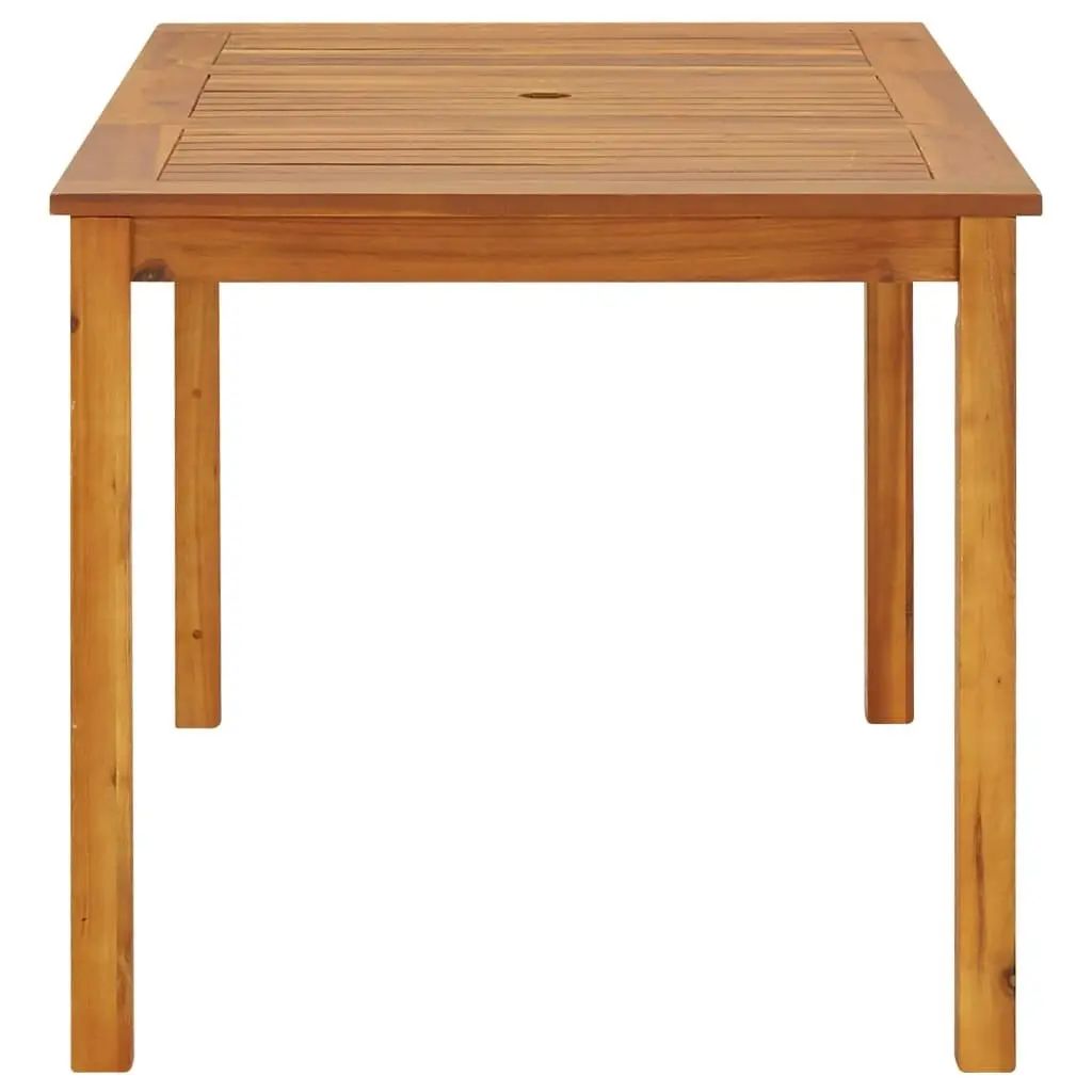 Garden Table 140x80x74 cm Solid Acacia Wood 42618