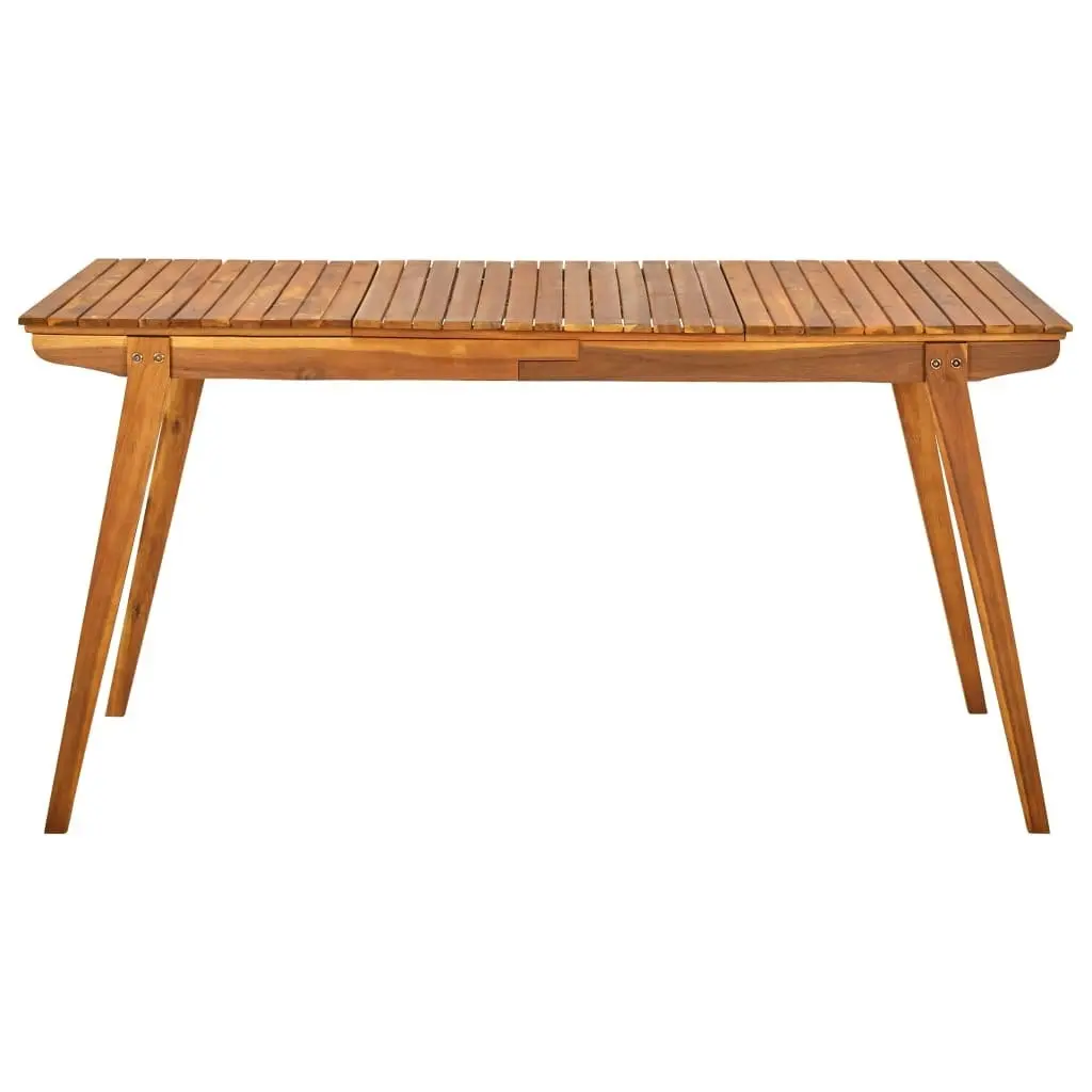 Garden Table 150x90x75 cm Solid Acacia Wood 310627