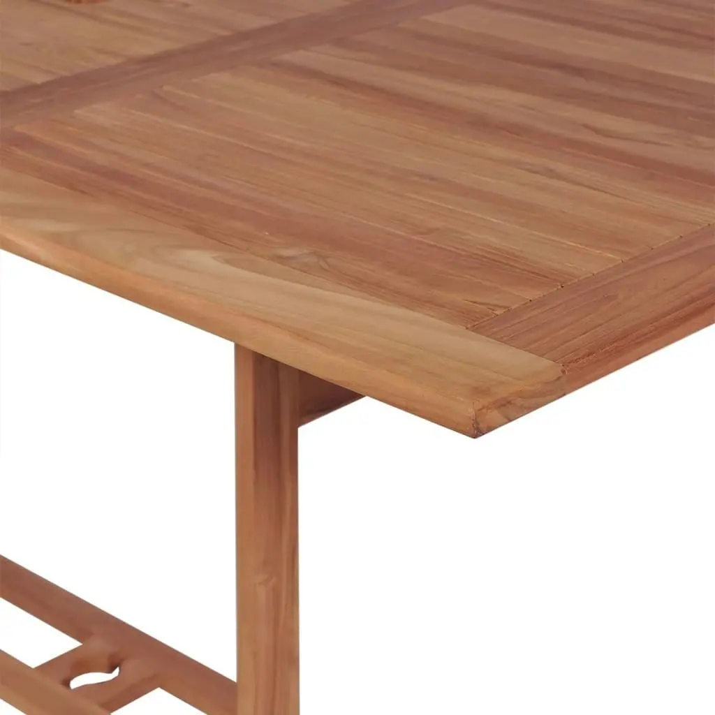 Garden Table 180x90x75 cm Solid Teak Wood 43034