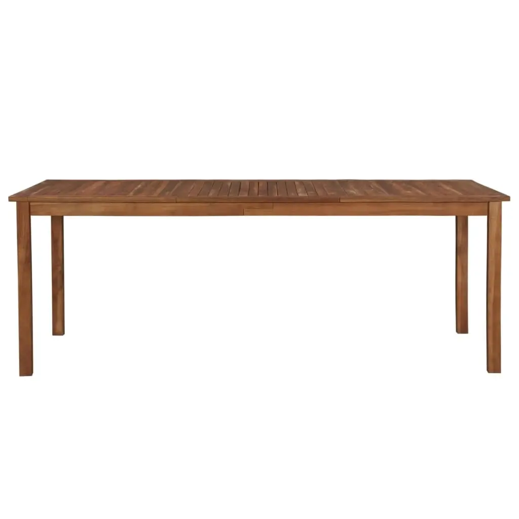 Garden Table 200x100x74 cm Solid Acacia Wood 44106