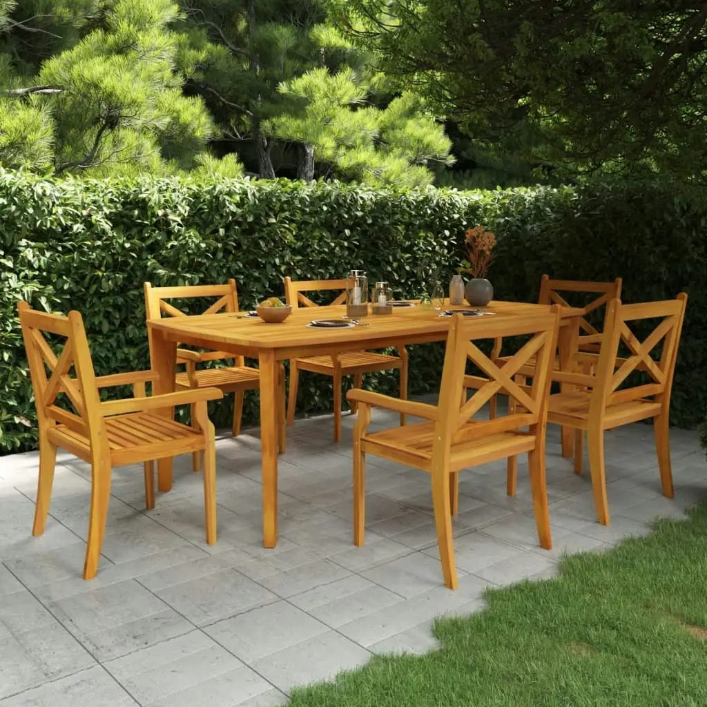 Garden Table 200x100x75 cm Solid Wood Acacia 310304