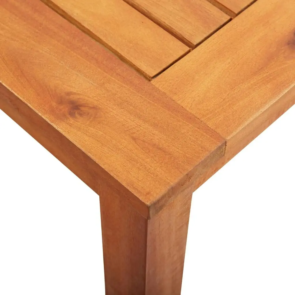 Garden Table 215x90x74 cm Solid Acacia Wood 45963