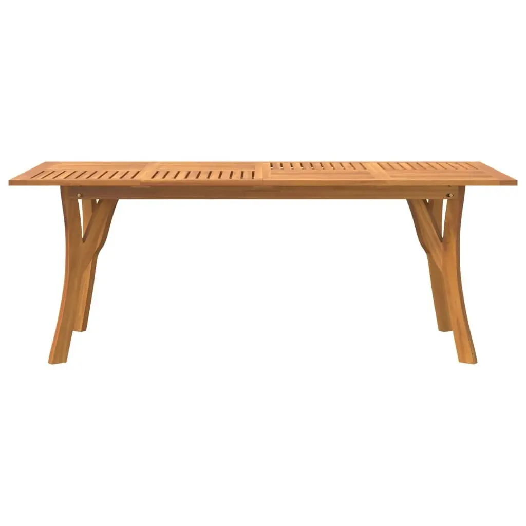 Garden Table 200x90x75 cm Solid Wood Acacia 363309