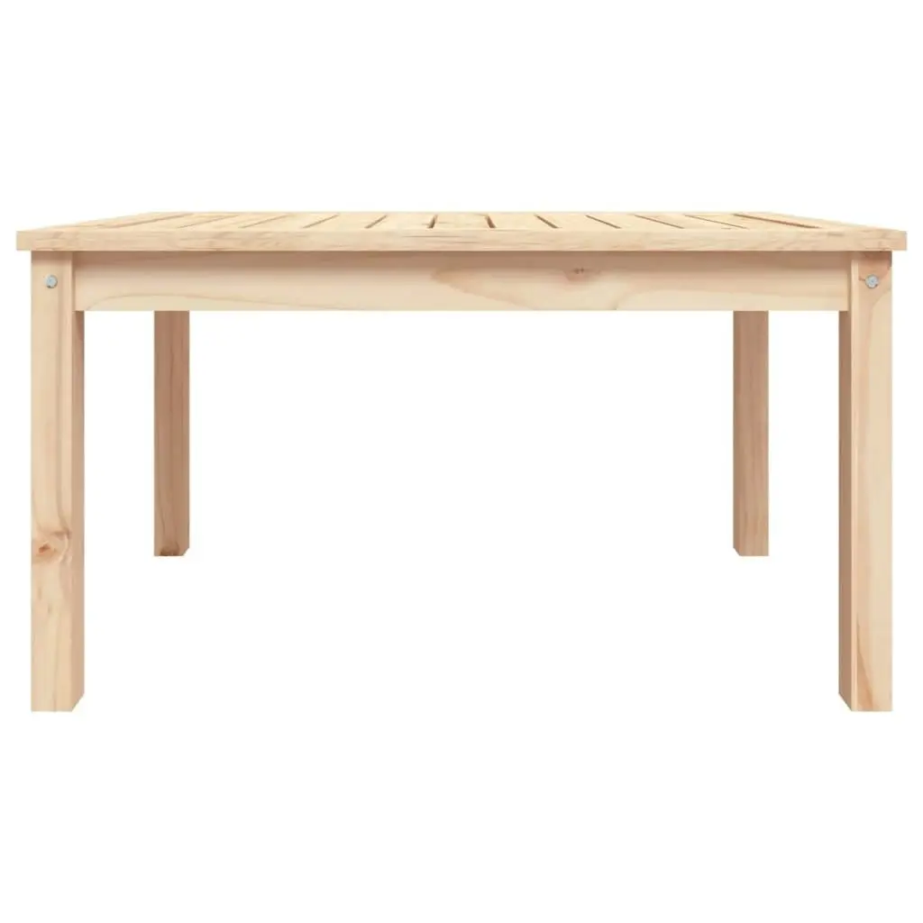 Garden Table 82.5x50.5x45 cm Solid Wood Pine 824113