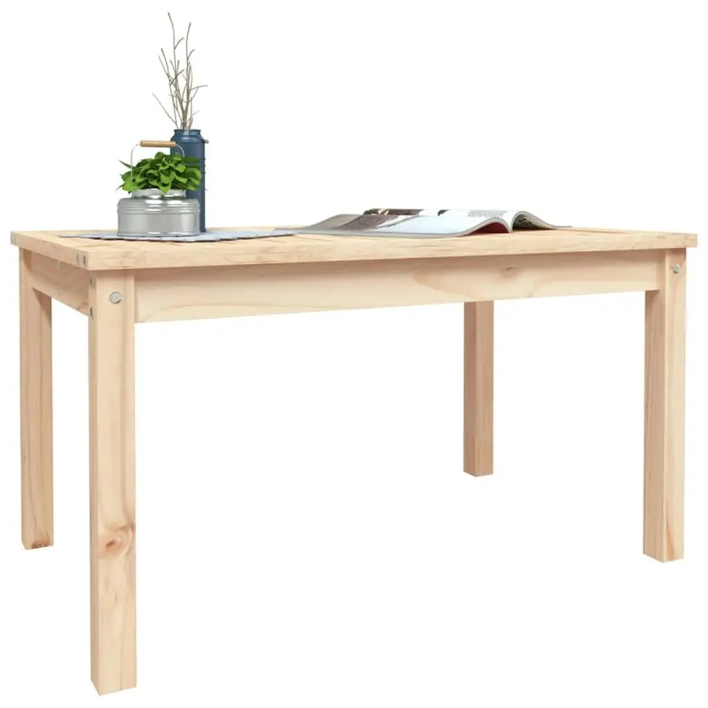 Garden Table 82.5x50.5x45 cm Solid Wood Pine 824113