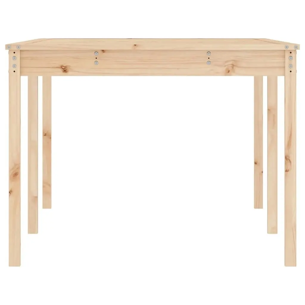 Garden Table 203.5x100x76 cm Solid Wood Pine 823983