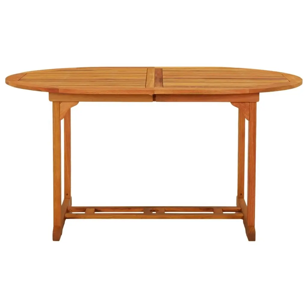 Garden Table 200x100x75 cm Solid Wood Eucalyptus 316068