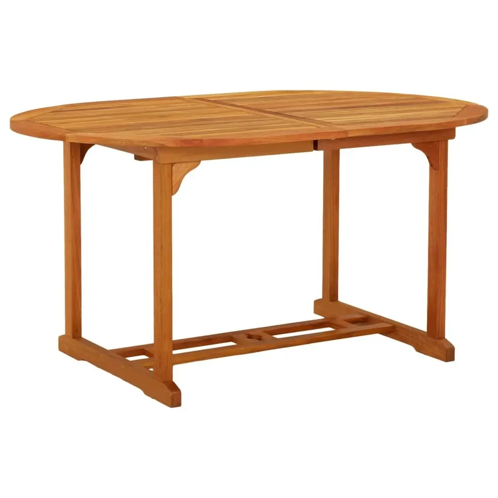 Garden Table 200x100x75 cm Solid Wood Eucalyptus 316068