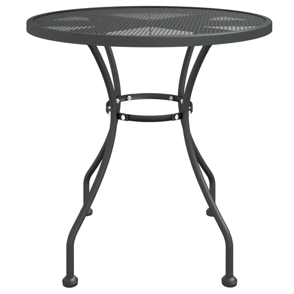 Garden Table ?0x72 cm Expanded Metal Mesh Anthracite 317343