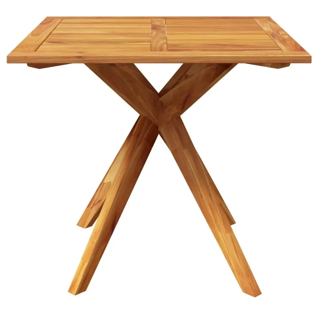 Garden Table 85x85x75 cm Solid Wood Acacia 316256