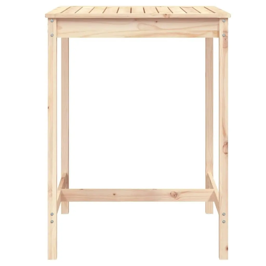 Garden Table 82.5x82.5x110 cm Solid Wood Pine 824081