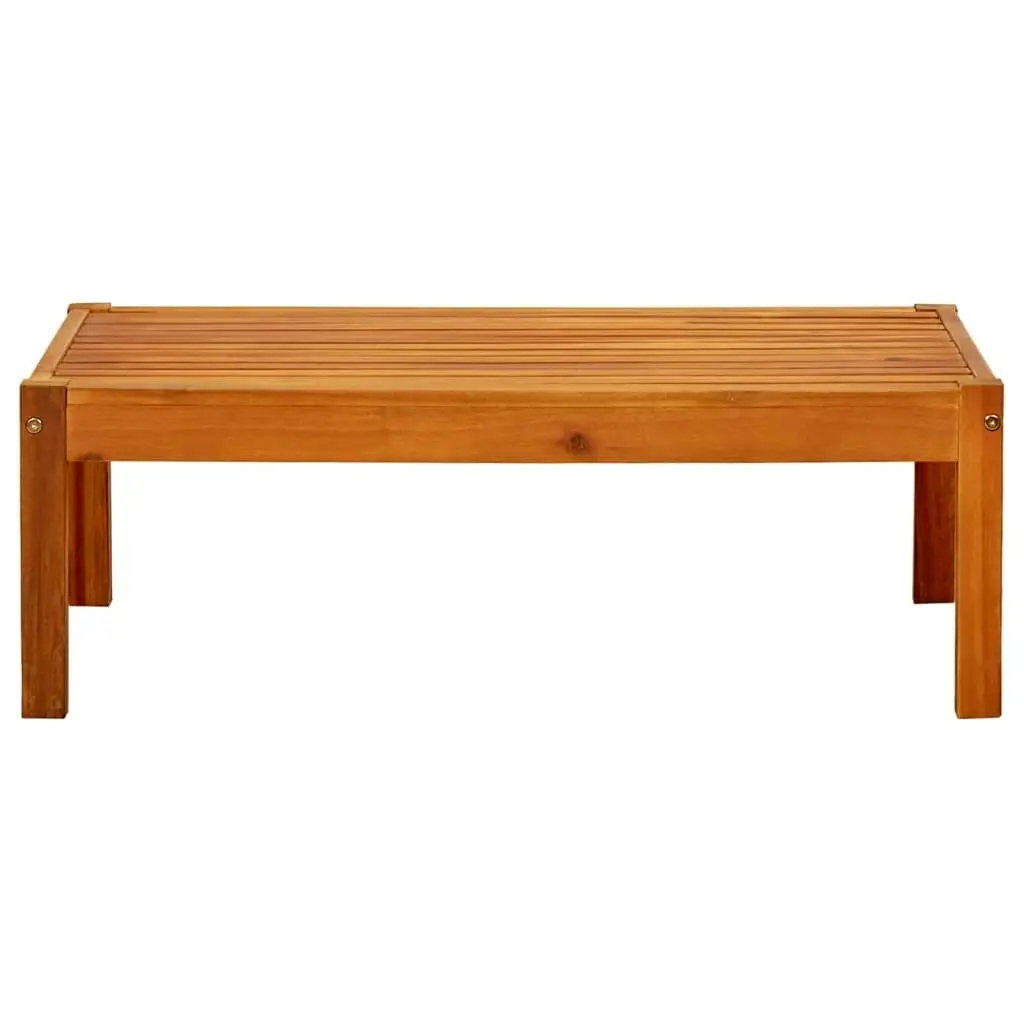 Garden Table 85x57x29 cm Solid Acacia Wood 310322