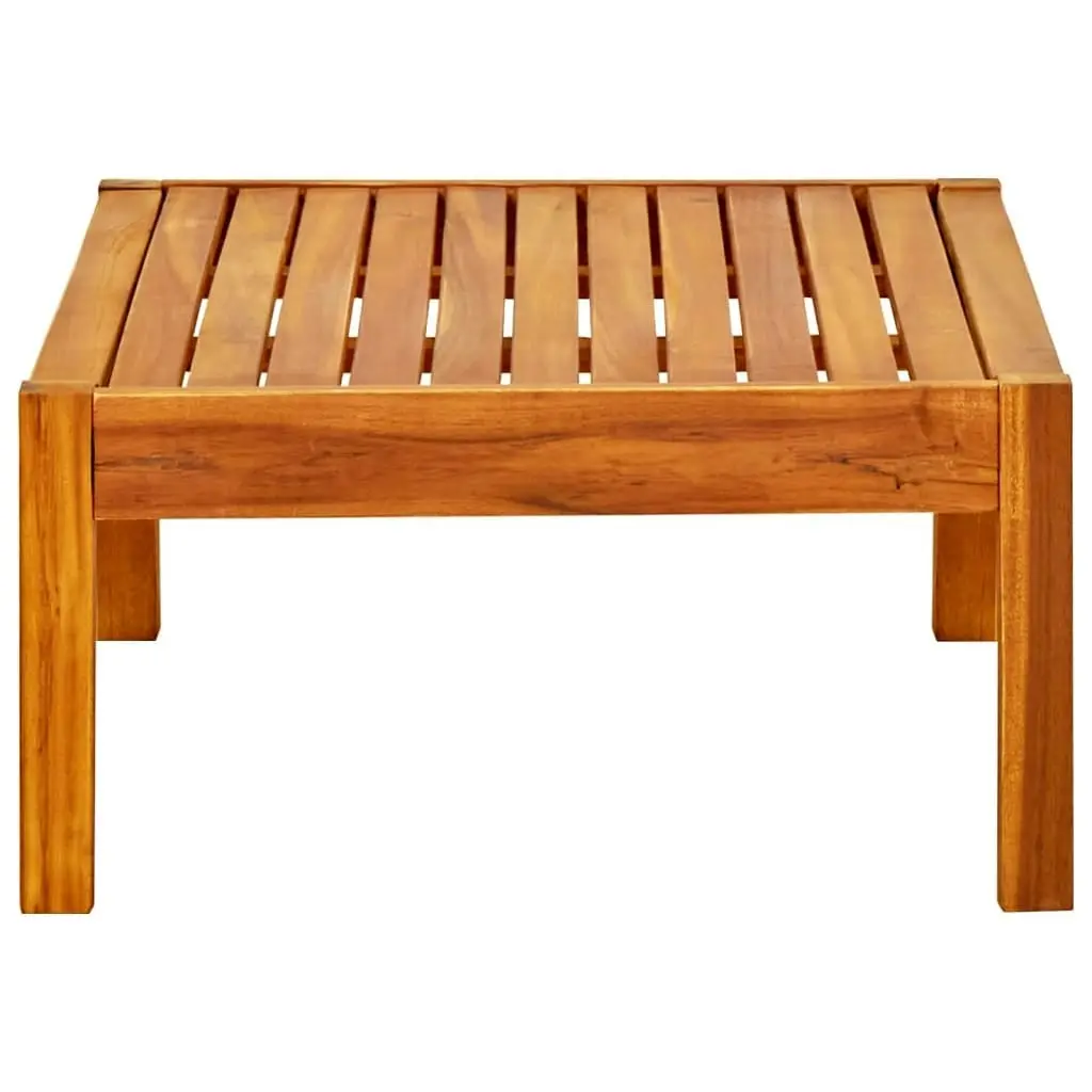 Garden Table 85x57x29 cm Solid Acacia Wood 310322