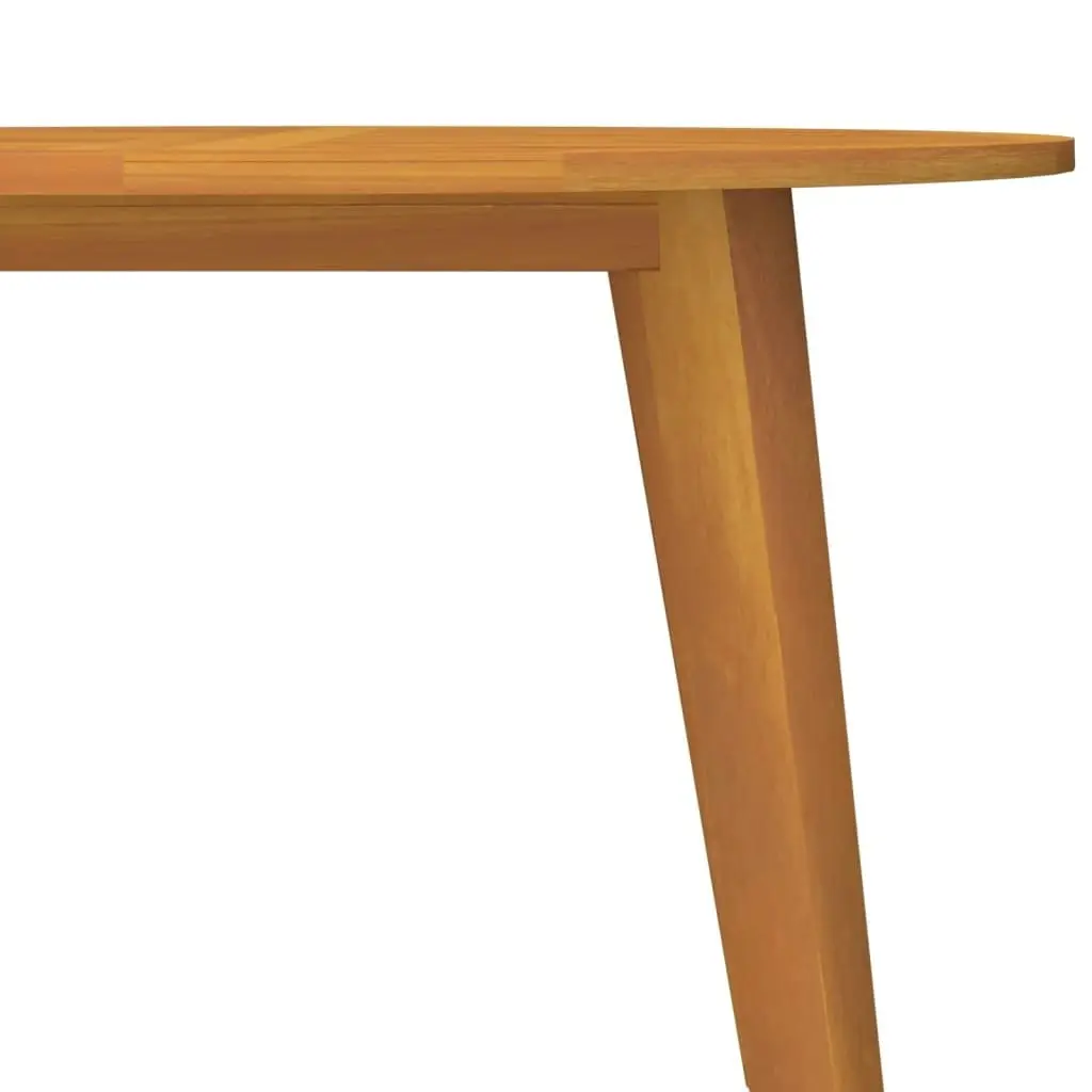 Garden Table Ã˜110x75 cm Solid Wood Acacia 310301