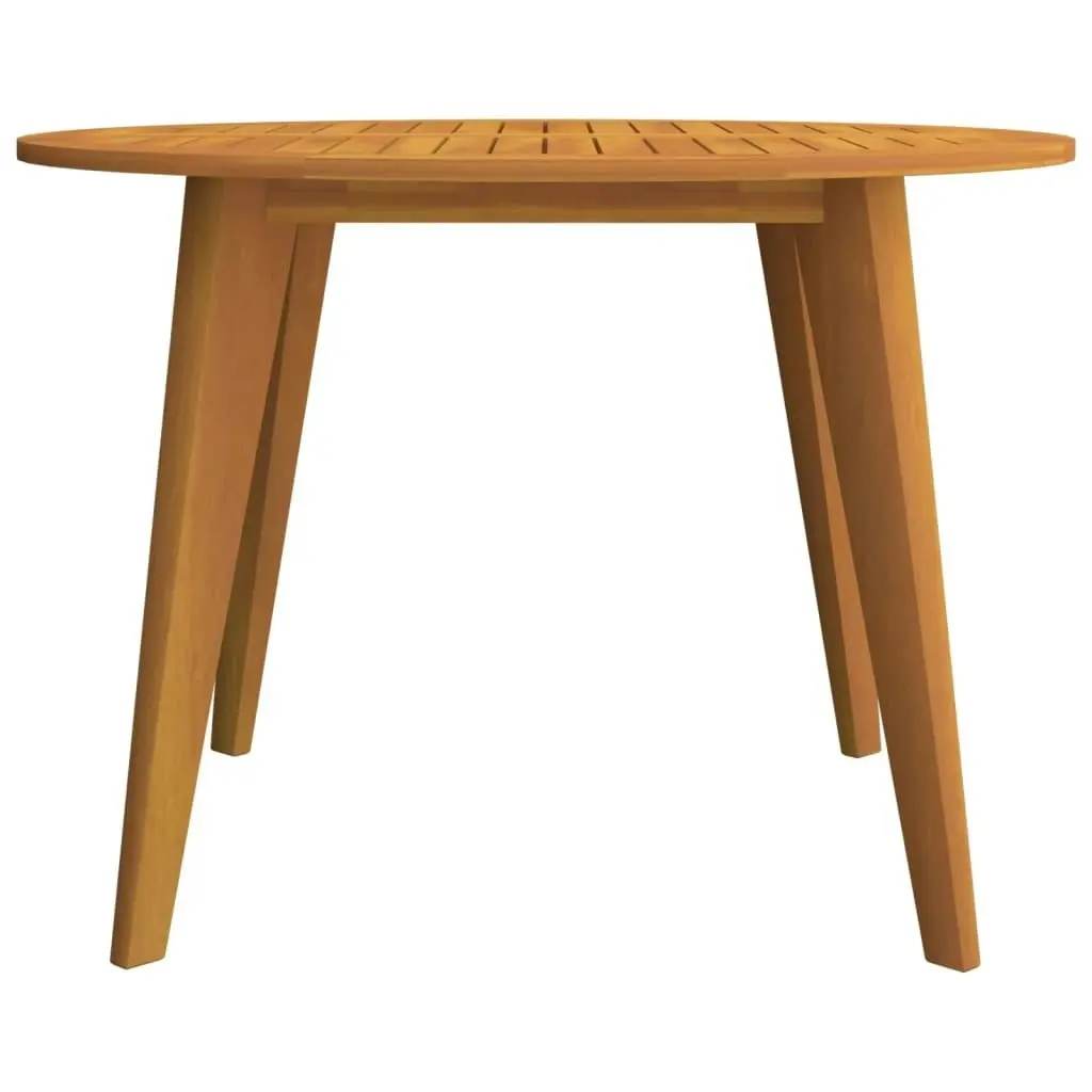 Garden Table Ã˜110x75 cm Solid Wood Acacia 310301