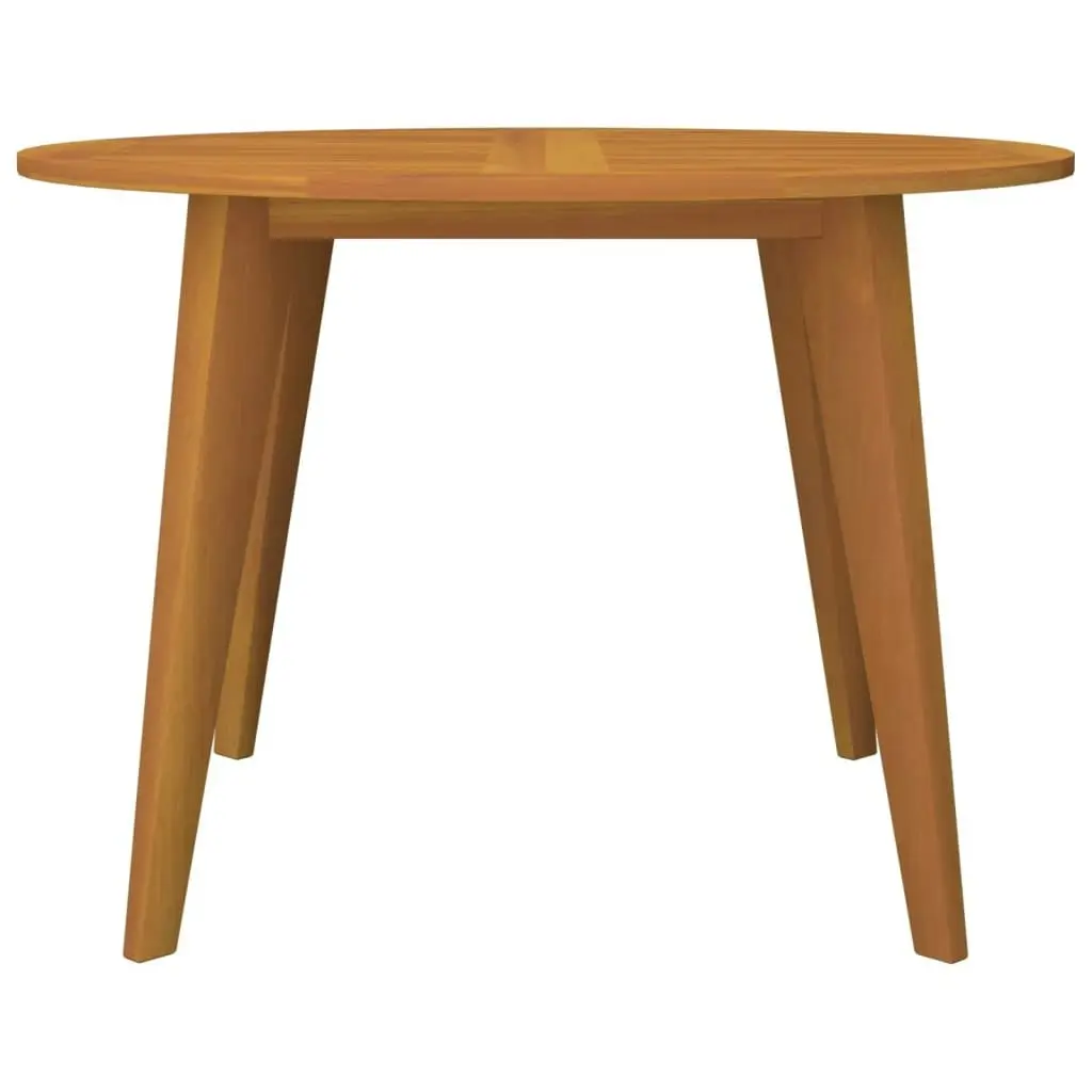 Garden Table Ã˜110x75 cm Solid Wood Acacia 310301